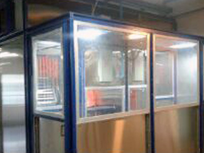 Pressurized Paint Booth
